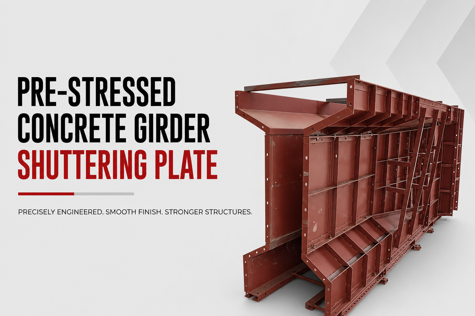 PSC Girder Shuttering Plate